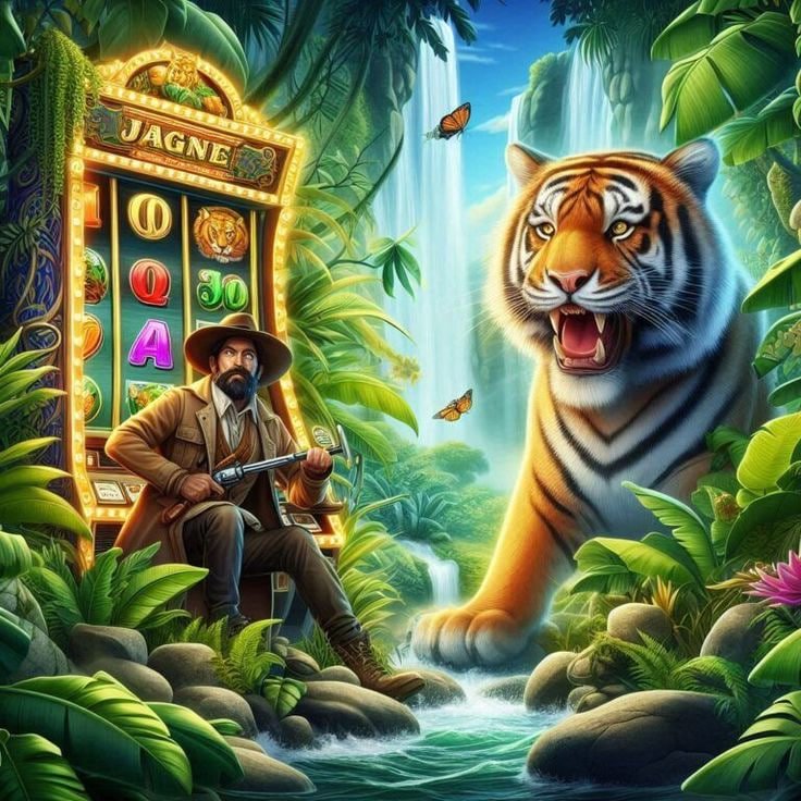 Pengguna membaca informasi responsible gaming dan disclaimer penting pada platform hiburan